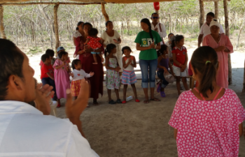 worship with Wayuu people