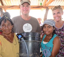 Kreikemeier family with the Wayuu