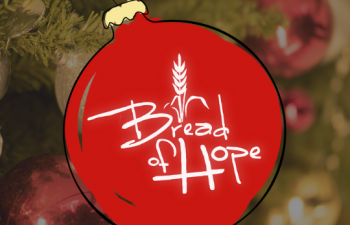 Bread of Hope Christmas glassball