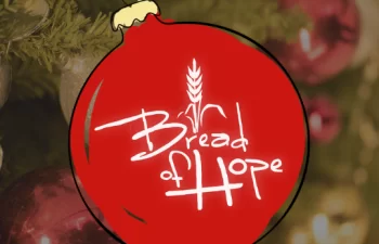 Bread of Hope Christmas glassball