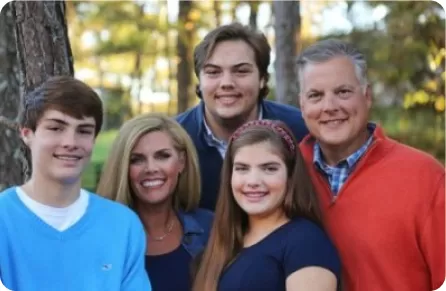 Mark Kreikemeier with family